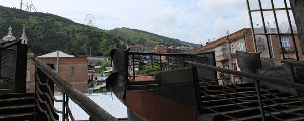 Отсюда канатка поднималась на Мтацминду - Sputnik Грузия