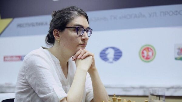 Нана Дзагнидзе (Грузия) во время шахматного турнира претенденток в Казани - Sputnik Грузия