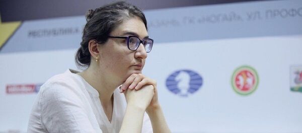 Нана Дзагнидзе (Грузия) во время шахматного турнира претенденток в Казани - Sputnik Грузия