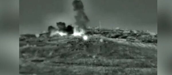  Израиль обстрелял территорию Сирии - видео ракетного удара - Sputnik Грузия