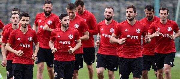 Тренировка сборной Грузии по футболу - Sputnik Грузия