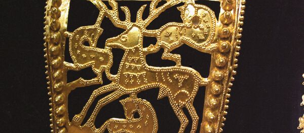 საქართველოს ეროვნული მუზეუმის ექსპონატები - ოქროს სამკაულები საქართველოს ეროვნული მუზეუმის ექსპონატები - ოქროს სამკაულები - Sputnik საქართველო