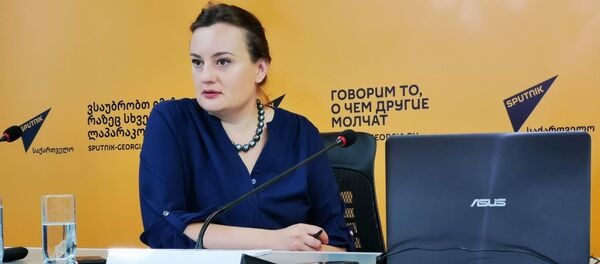 Заместитель главного редактора RT Анна Белкина на проекте SputnikPro - Sputnik Грузия