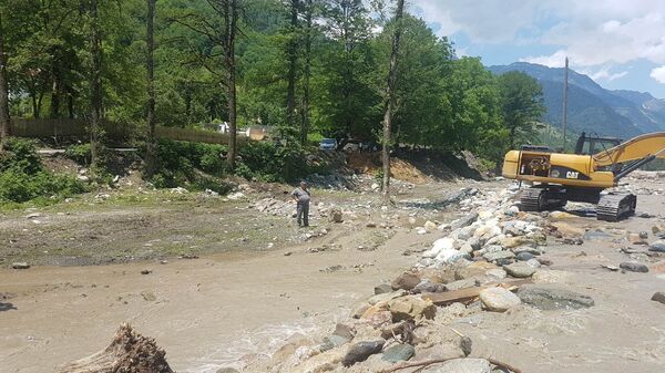 რა ხდება სვანეთში - ვიდეო შემთხვევის ადგილიდან რა ხდება სვანეთში - ვიდეო შემთხვევის ადგილიდან - Sputnik საქართველო