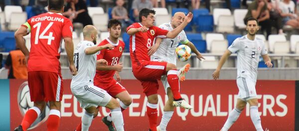 Матч сборных Грузии и Гибралтара по футболу - Sputnik Грузия