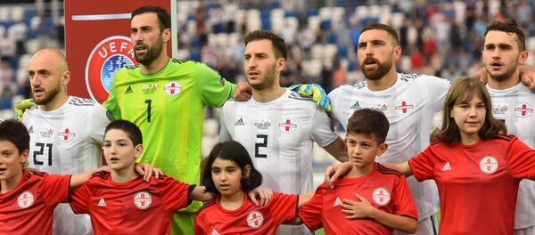 Матч сборных Грузии и Гибралтара по футболу - Sputnik Грузия