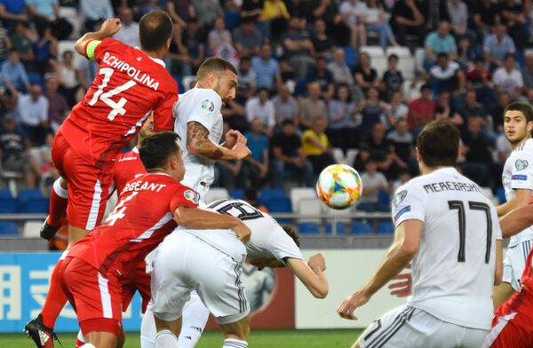 Мало кто сомневался в том, что сборная Грузии не сумеет обыграть на Динамо Арене одну из слабейших команд Европы - Sputnik Грузия