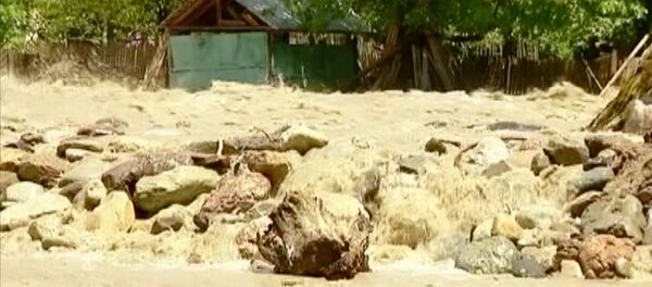 წყალდიდობა სვანეთში - სტიქიური უბედურების კადრები ჭუბერიდან წყალდიდობა სვანეთში - სტიქიური უბედურების კადრები ჭუბერიდან - Sputnik საქართველო