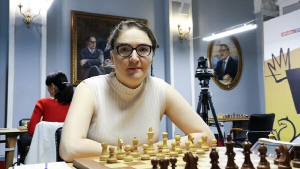 Нана Дзагнидзе (Грузия) во время шахматного турнира претенденток в Казани - Sputnik Грузия