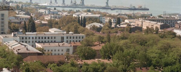 Порт Махачкалы. Архивное фото Порт Махачкалы. Архивное фото - Sputnik Грузия