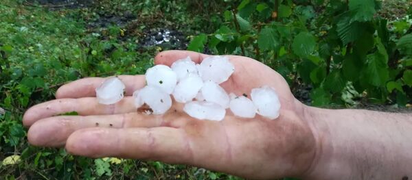 სეტყვა მარტვილის სოფლებში - Sputnik საქართველო