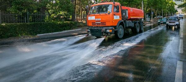 ქუჩის მორეცხვა ქუჩის მორეცხვა - Sputnik საქართველო