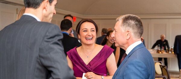 Ия Мепаришвили и Курт Волкер - Sputnik Грузия