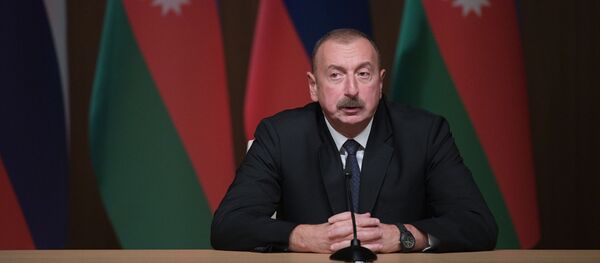 Президент Азербайджана Ильхам Алиев - Sputnik Грузия