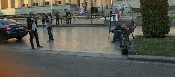 ვითარება პარლამენტთან აქციის დაშლის შემდეგ ვითარება პარლამენტთან აქციის დაშლის შემდეგ - Sputnik საქართველო