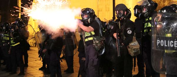 სპეცნაზმა რუსთაველზე აქცია დაარბია - Sputnik საქართველო