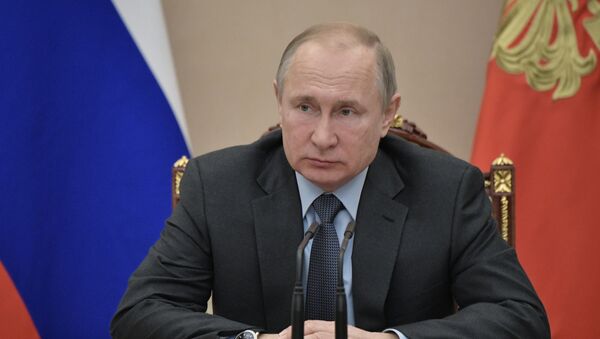 Президент РФ В. Путин провел заседание Совбеза РФ - Sputnik Грузия