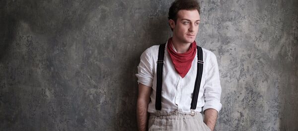 Актер тбилисского Государственного русского драматического театра им. А. С. Грибоедова Деметре Накопия - Sputnik Грузия