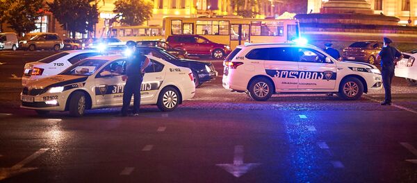 საპატრულო პოლიცია თავისუფლების მოედანზე - Sputnik საქართველო