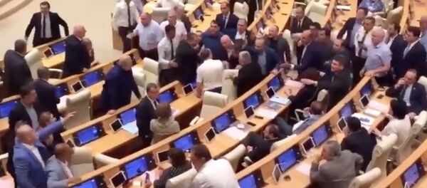 დაპირისპირება პარლამენტში დაპირისპირება პარლამენტში - Sputnik საქართველო