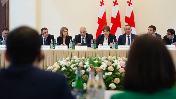 Десятое заседание межправительственной грузино-армянской эеономической комиссии в Ереване - Sputnik Грузия