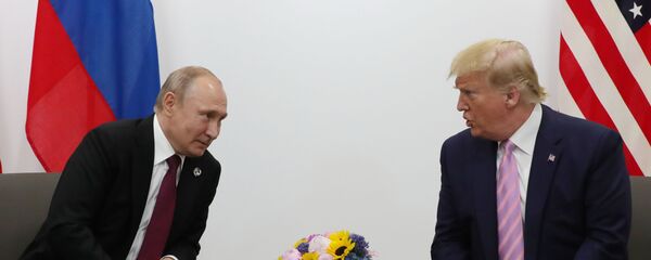 დონალდ ტრამპი და ვლადიმირ პუტინი დონალდ ტრამპი და ვლადიმირ პუტინი - Sputnik საქართველო