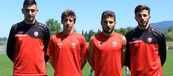 დემეტრე ბულისკერია, თორნიკე ძებნიაური, ზურიკო დავითაშვილი და დავით სამურკასოვი - Sputnik საქართველო