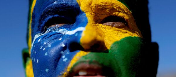 Демонстрация против коррупции в Бразилии Демонстрация против коррупции в Бразилии - Sputnik Грузия