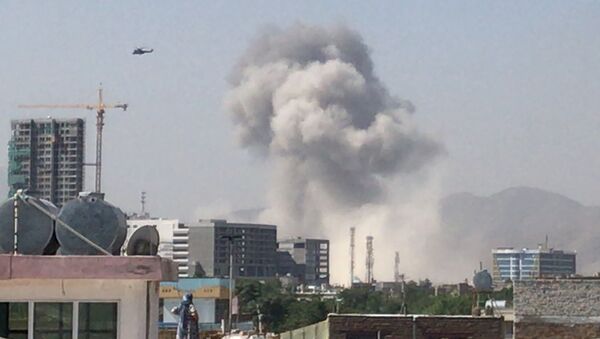 Сильный взрыв в столице Афганистана. Кабул - Sputnik Грузия