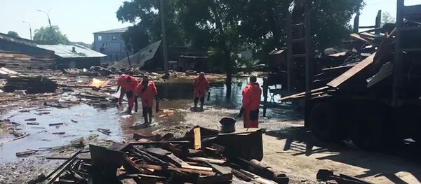 Наводнение в Иркутской области - Sputnik Грузия