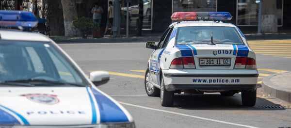 Полиция Армении - Sputnik Грузия