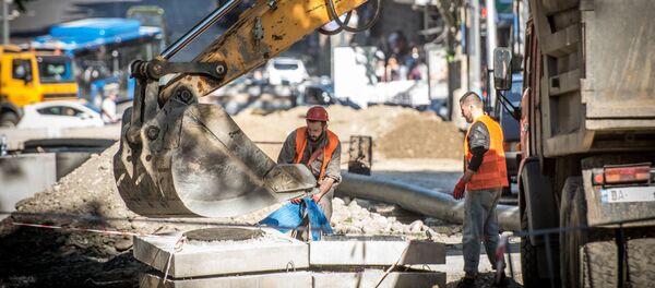 საპემონტო სამუშაოები ჭავჭავაძის გამზირზე საპემონტო სამუშაოები ჭავჭავაძის გამზირზე - Sputnik საქართველო