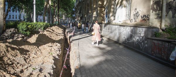 სარემონტო სამუშაოები ჭავჭავაძის გამზირზე - Sputnik საქართველო
