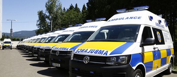 სასწრაფო დახმარების ახალი მანქანები სასწრაფო დახმარების ახალი მანქანები - Sputnik საქართველო