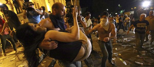 20 ივნისის მიტინგის დაშლა თბილისში 20 ივნისის მიტინგის დაშლა თბილისში - Sputnik საქართველო