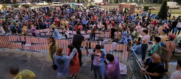 Акция протеста у парламента Грузии: 21-й день - видео Акция протеста у парламента Грузии: 21-й день - видео - Sputnik Грузия