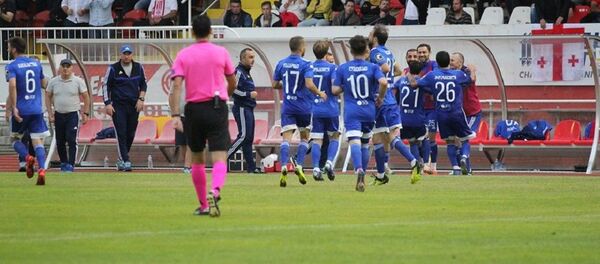 Грузинский футбольный клуб Чихура Грузинский футбольный клуб Чихура - Sputnik Грузия