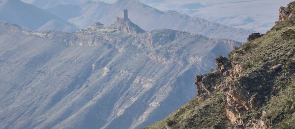 Граница Грузии с Азербайджаном. Монастырский комплекс Давид Гареджи - Sputnik Грузия
