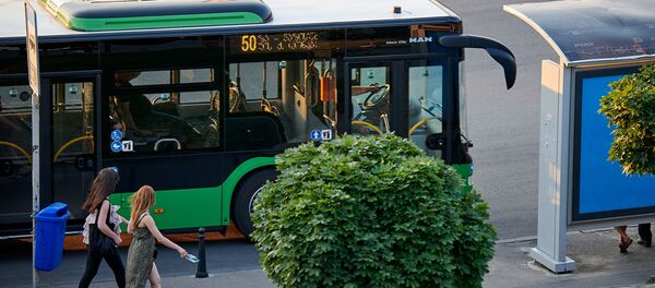 MAN-ის მწვანე ავტობუსები MAN-ის მწვანე ავტობუსები - Sputnik საქართველო