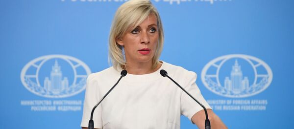 Брифинг официального представителя МИД России М. Захаровой Брифинг официального представителя МИД России М. Захаровой - Sputnik Грузия
