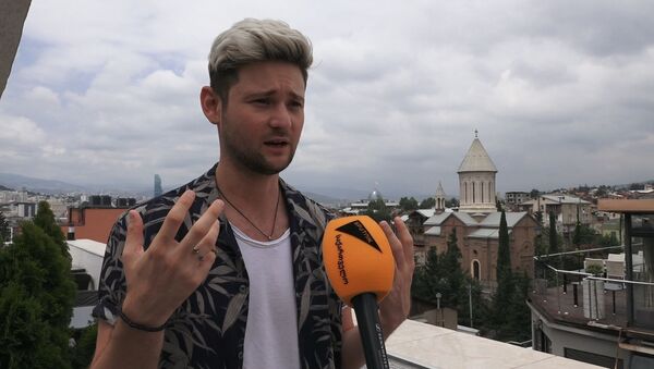 Певец из Азербайджана рассказал о секретах конкурса Евровидение - видео - Sputnik Грузия