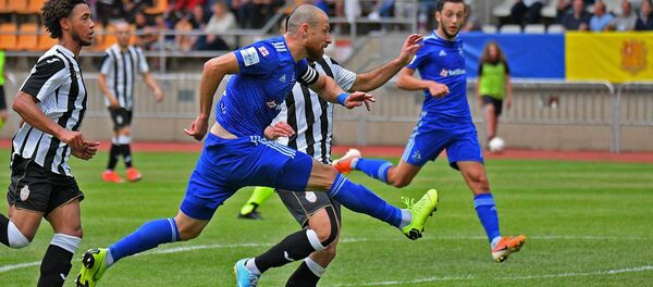 Футболисты тбилисского Динамо против клуба Энгордань из Андорры - Sputnik Грузия