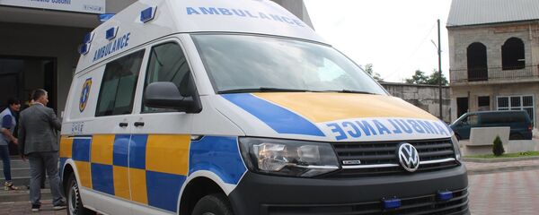 სასწრაფო დახმარების მანქანა ქობულეთში  - Sputnik საქართველო