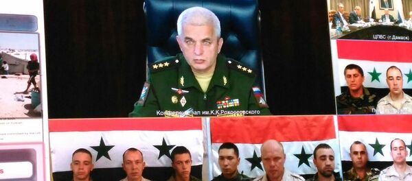 Совместное заседание координационных штабов России и Сирии - Sputnik Грузия