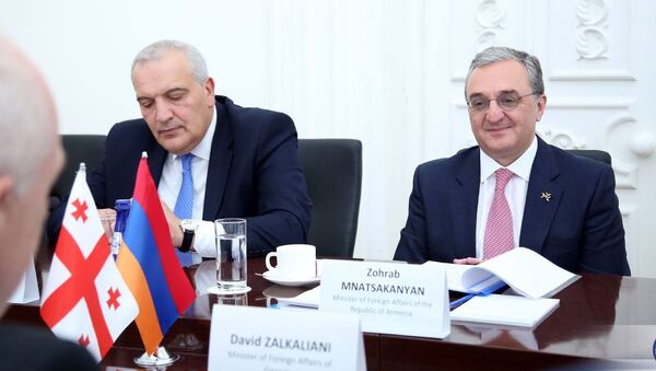 Министр иностранных дел Армении Зограб Мнацаканян - Sputnik Грузия