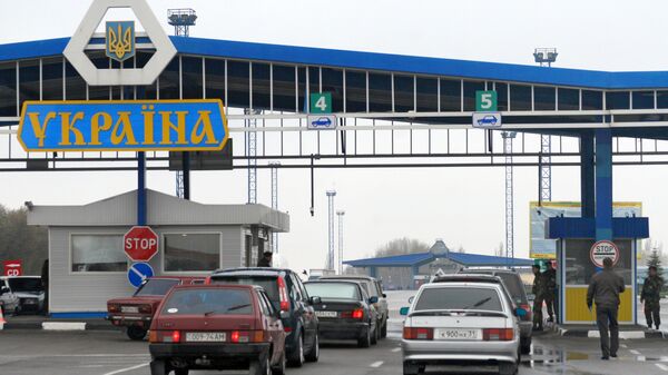 Работа таможенных и пограничных служб Украины - Sputnik Грузия