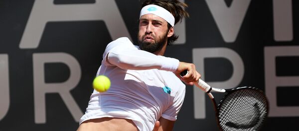 Теннисист Николоз Басилашвили - Sputnik Грузия