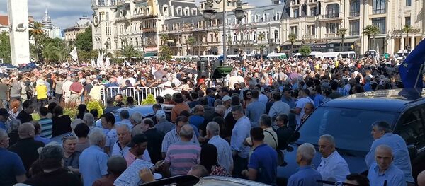 Нам нужно добрососедство с Россией - митинг Альянса патриотов Грузии - Sputnik Грузия