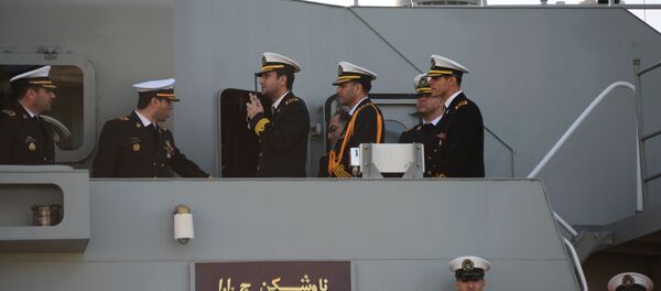 Прибытие отряда кораблей Военно-морских сил Ирана в порт Махачкалы - Sputnik Грузия
