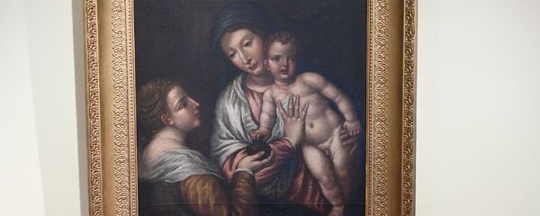 Картина Мадонна с младенцем и Мария Магдалина - Sputnik Грузия